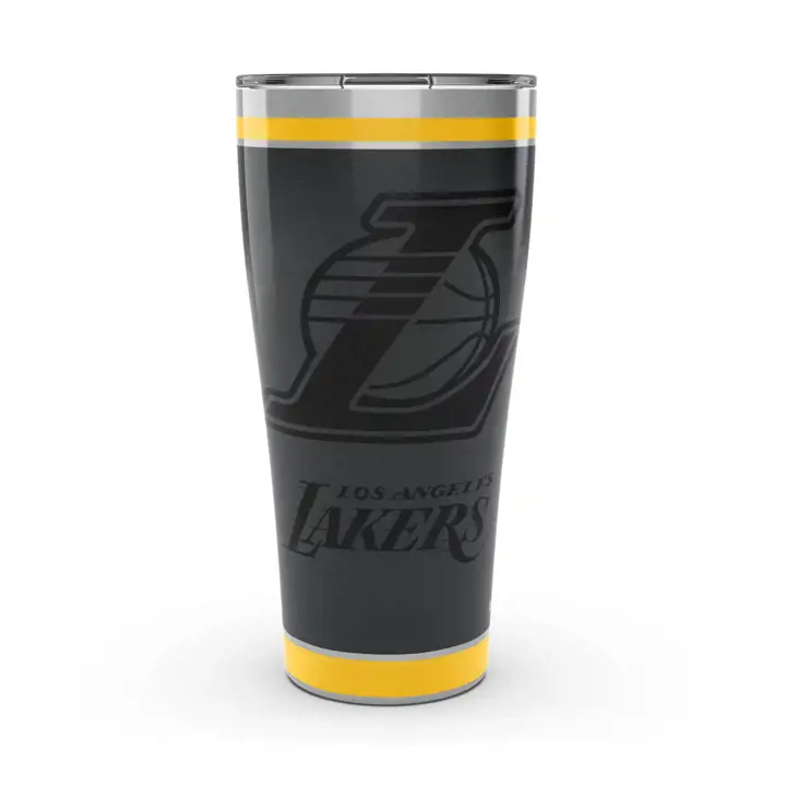 Los Angeles Lakers 30oz NBA Acier inoxydable noir blk