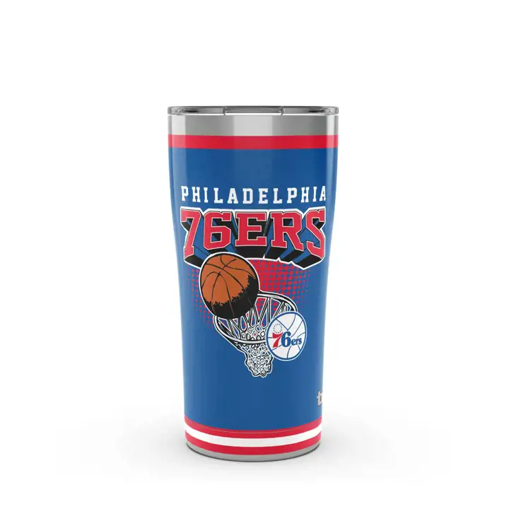 Philadelphia 76ers 20oz. NBA Rétro Acier Inoxydable ast