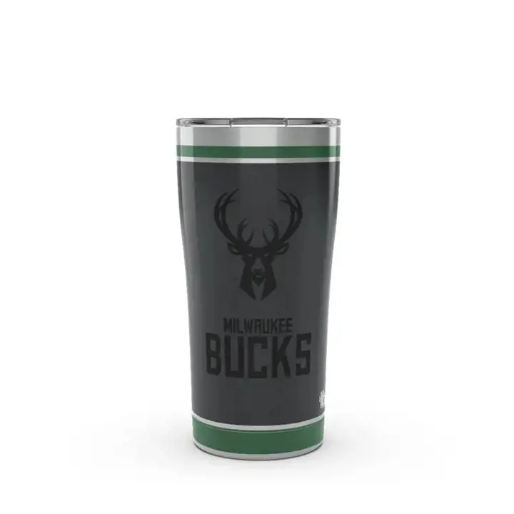 Milwaukee Bucks 20 oz. NBA rétro acier inoxydable