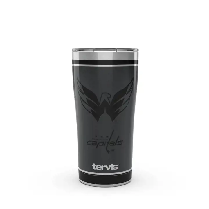 Washington Capitals 20oz NHL Acier inoxydable noir mat