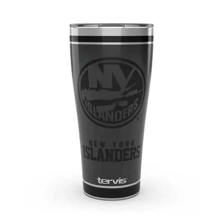New York Islanders Gobelet Acier Inoxydable Noir 30oz LNH