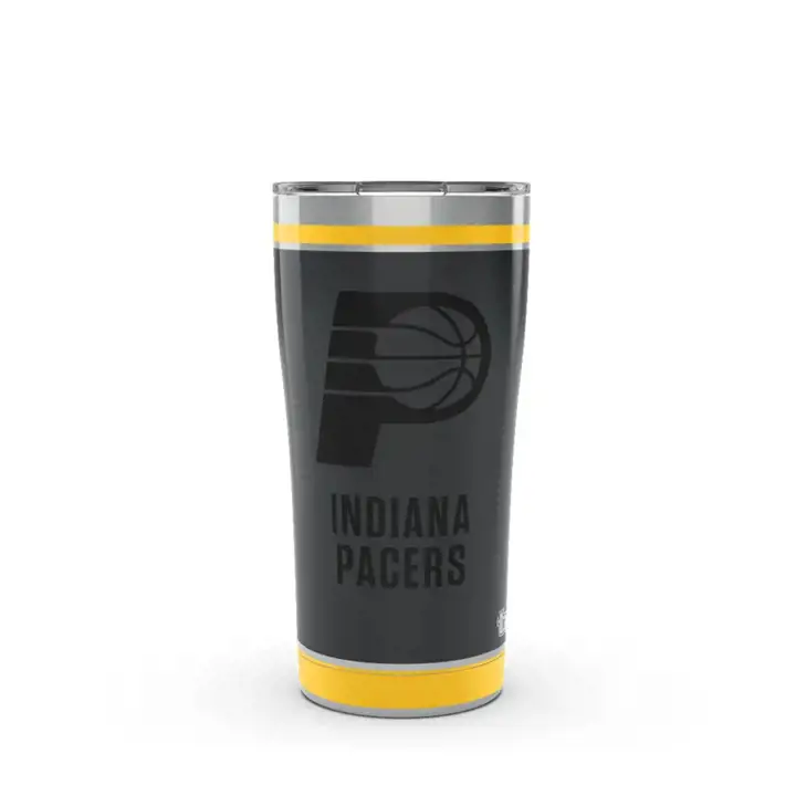 Indiana Pacers 20oz NBA Black Out Acier Inoxydable nwa