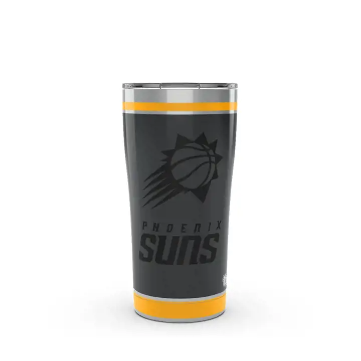 Gourde Isotherme Phoenix Suns 20oz NBA Noir Mat en Acier Inoxydable