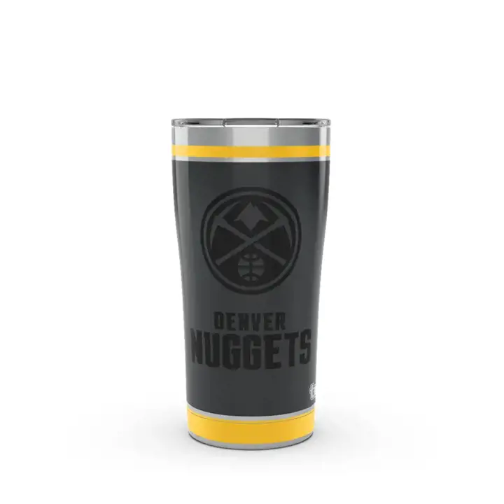 Denver Nuggets 20oz NBA Acier Inoxydable Noir
