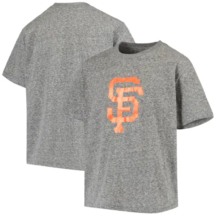 T-shirt junior logo chiné MLB San Francisco Giants noir