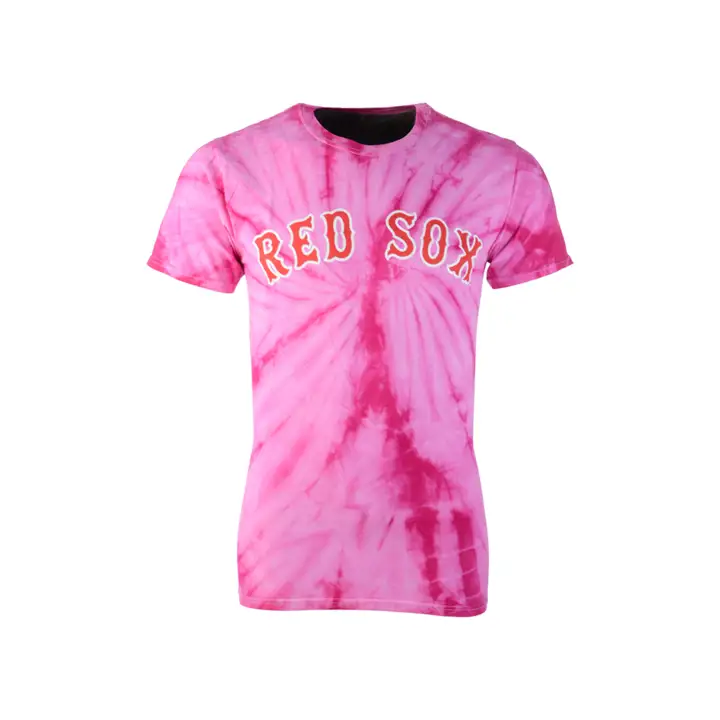 T-shirt Boston Red Sox MLB Fashion Dye Rose