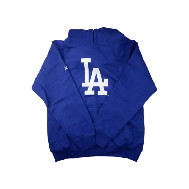 Sweat à capuche uni pour jeune MLB Los Angeles Dodgers Stitches RBL