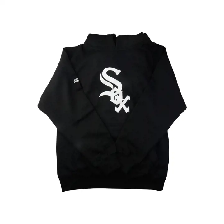 Chandail à capuchon uni Stitches MLB pour jeune - Chicago White Sox - Noir