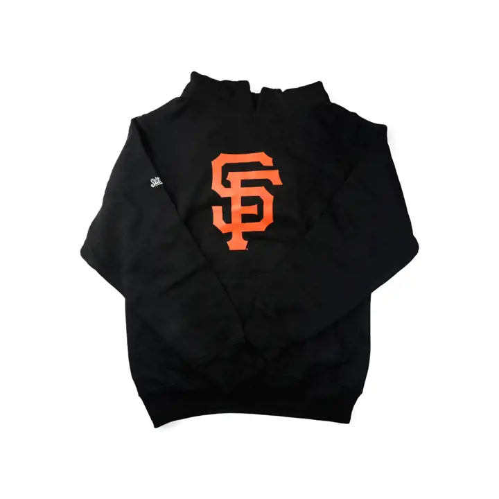 San Francisco Giants MLB Sweat à capuche uni pour jeune Stitches Noir