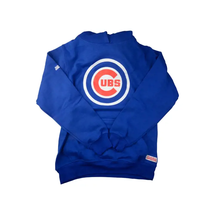 Sweat à capuche uni pour jeunes Stitches MLB Chicago Cubs RBL
