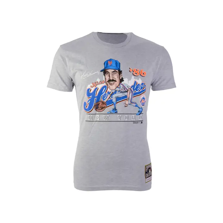 New York Mets MLB MN Mets 86 Comm T-Shirt Keith Hernandez gr