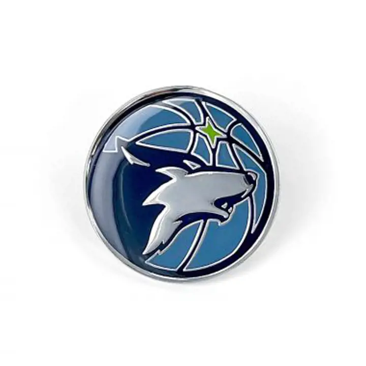 Épingle à logo des Timberwolves du Minnesota