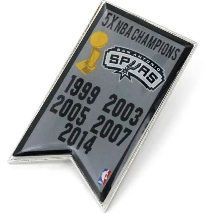 Épingle du drapeau de championnat des San Antonio Spurs