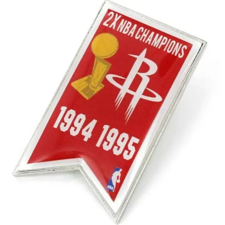 Épingle à bannière de championnat des Houston Rockets
