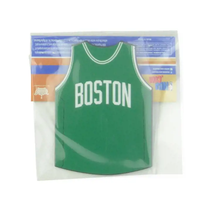 "Boston Celtics Aimant de maillot de basket robuste de 7,6 cm"