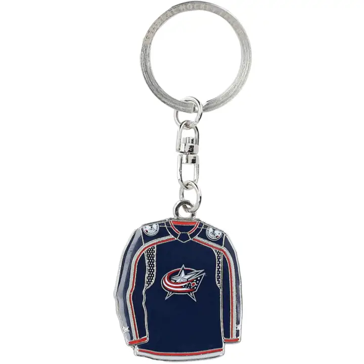 Porte-clés Maillot des Blue Jackets de Columbus