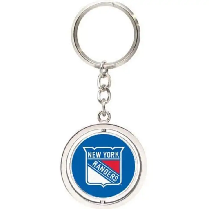 Porte-clés rotatif des Rangers de New York