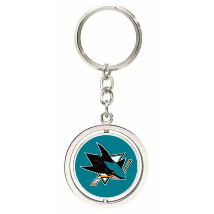 Porte-clés rotatif San Jose Sharks