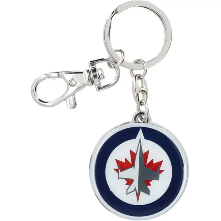 Porte-clés rotatif des Jets de Winnipeg
