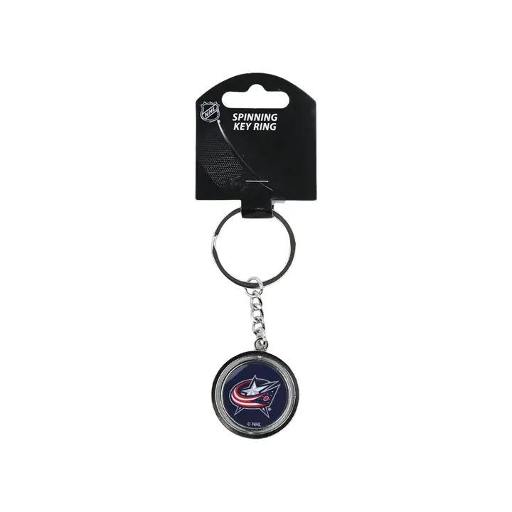 Porte-clés rotatif Columbus Blue Jackets