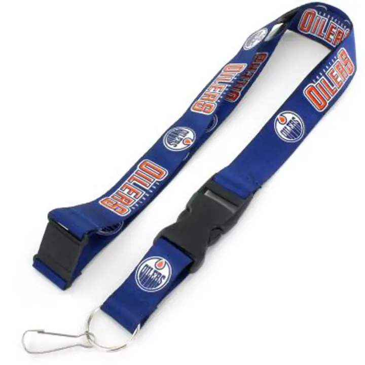 Lanière d'équipe des Oilers d'Edmonton