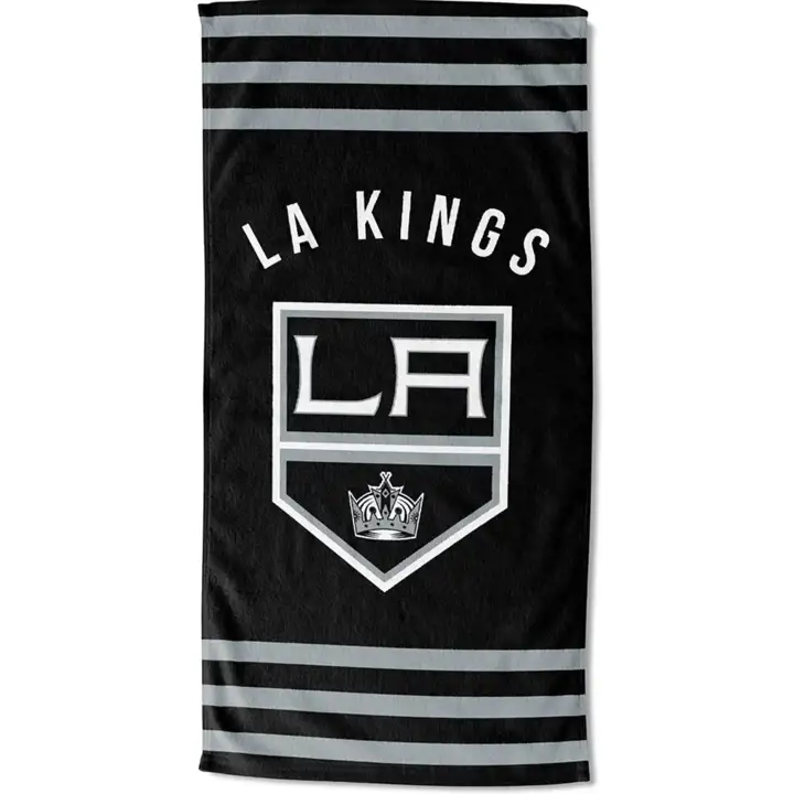 "Serviettes de plage « Stripes » 75x150 cm Los Angeles Kings"