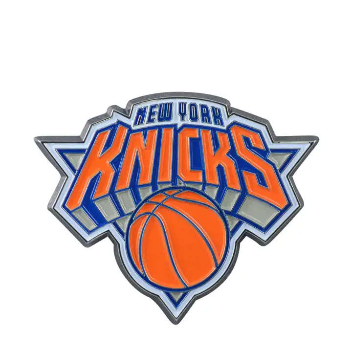 Emblème de voiture métallique New York Knicks