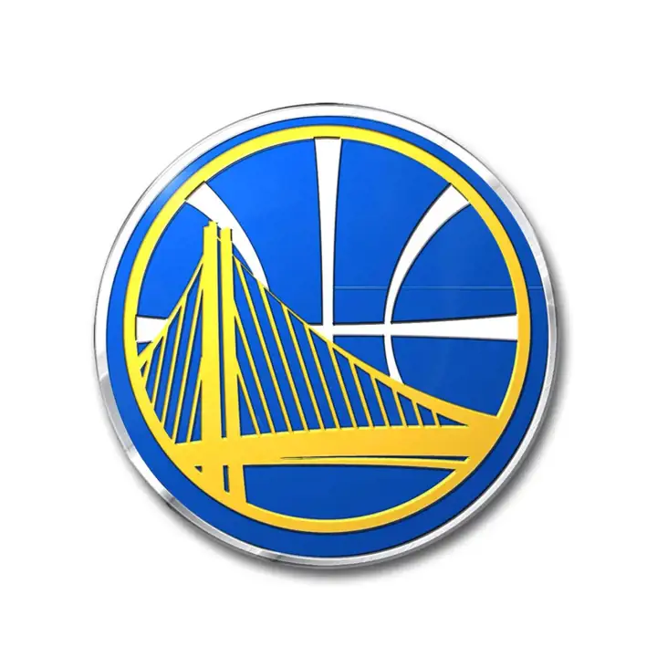 Golden State Warriors Métal Auto Emblème ast