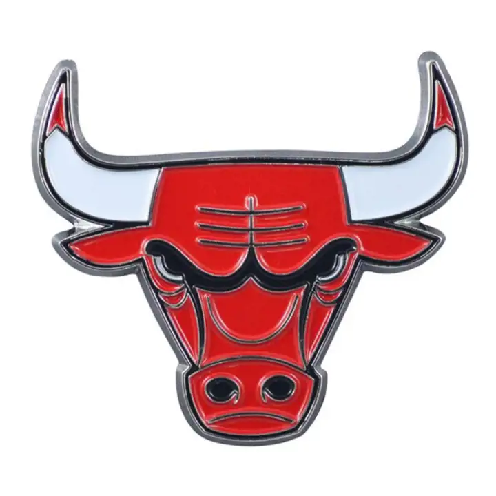 Écusson métallique automobile Chicago Bulls