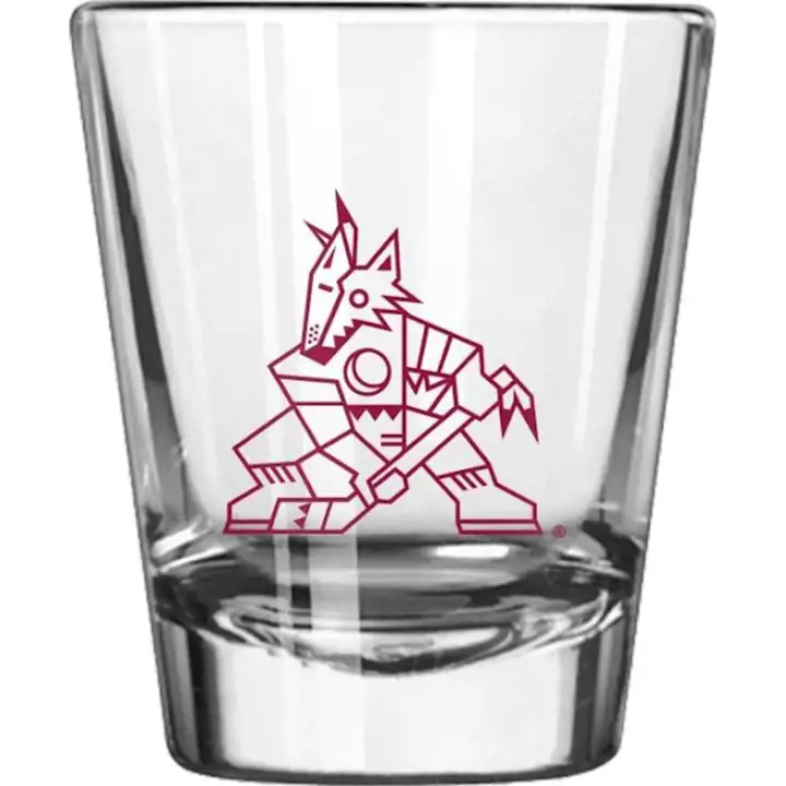 Verre à shot du jour de match des Coyotes de l'Arizona