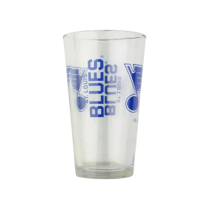 Verre à pinte du jour de match des Blues de St. Louis