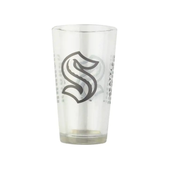 Verre à pinte du jour de match des Kraken de Seattle