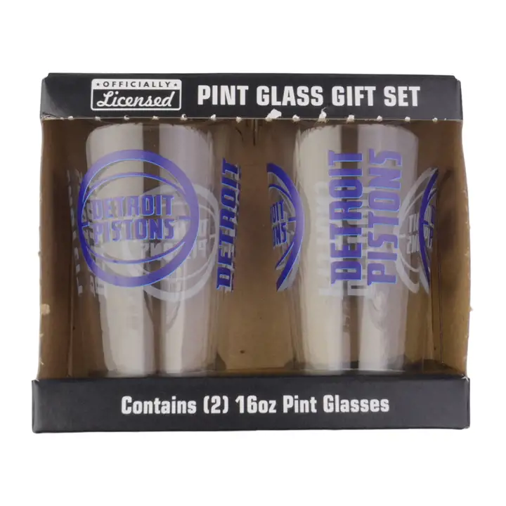 Verre à pinte du jour de match des Detroit Pistons