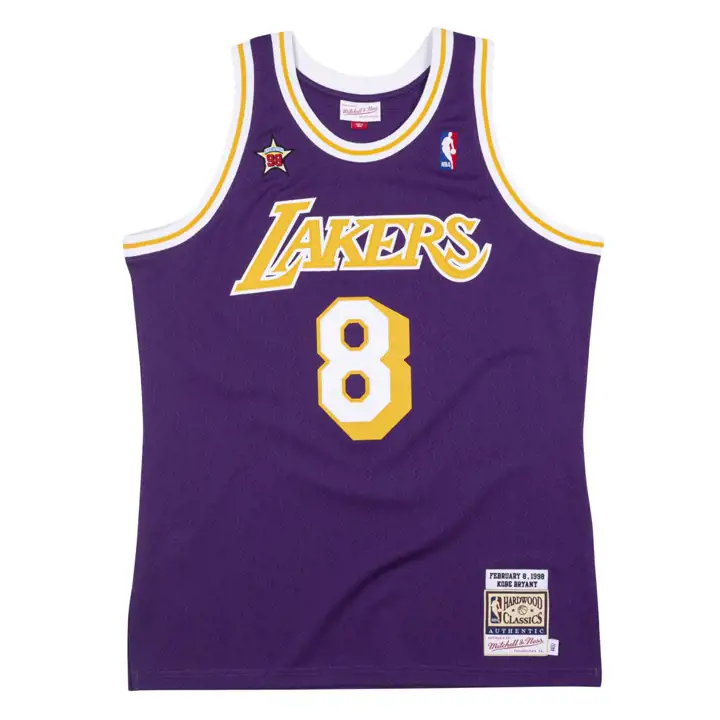 LA LAKERS NBA M&N Maillot Authentique Kobe Bryant pur