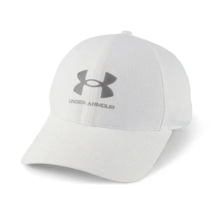Casquette Under Armour ArmourVent extensible homme b blanc/gris