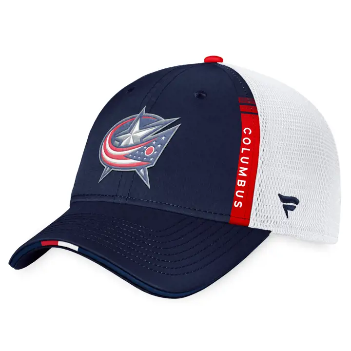 Columbus Blue Jackets 2022 NHL Draft Trucker marine/rouge
