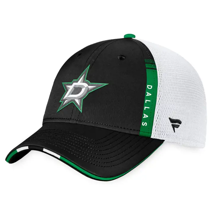 Dallas Stars 2022 NHL Draft Trucker vert/noir