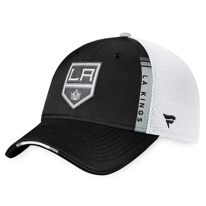 Casquette Trucker Los Angeles Kings 2022 NHL Draft noire/blanche