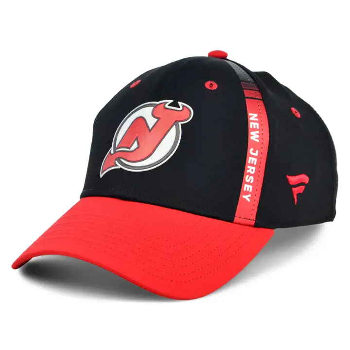 New Jersey Devils Rétroflexe Repêchage LNH 2022 rouge/noir