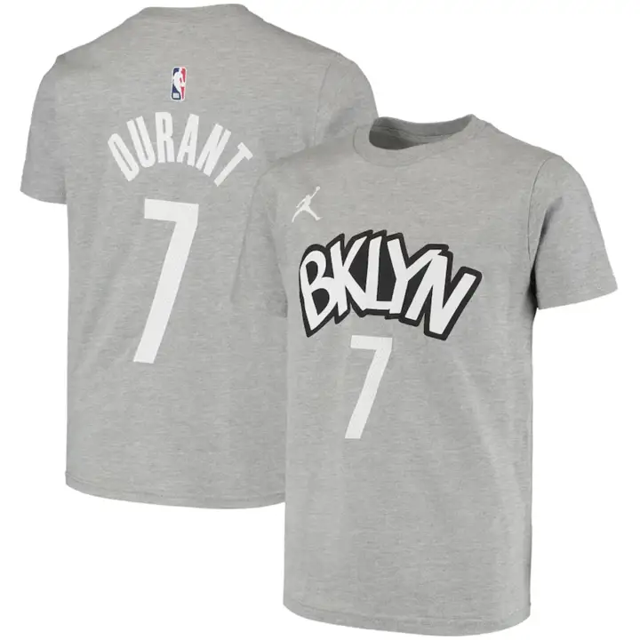 T-shirt BROOKLYN NETS NBA Jordan Statement N&N pour jeunes Kevin Durant
