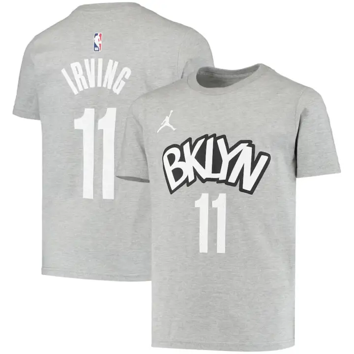 T-shirt Jordan Statement N&N NBA Brooklyn Nets pour jeune Kyrie Irving