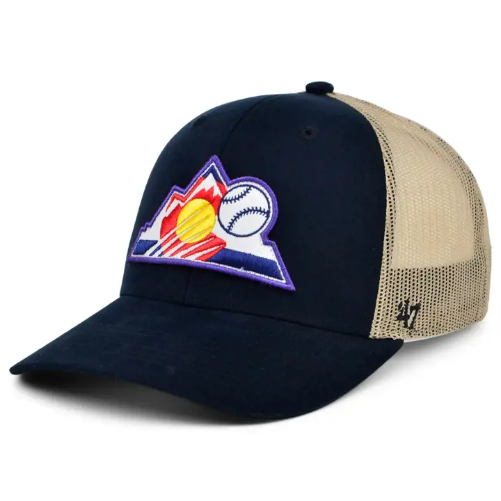 Colorado Rockies MLB Haven Trucker '47 noir