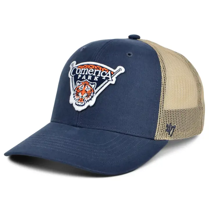 Casquette trucker '47 MLB Detroit Tigers Haven bleu marine