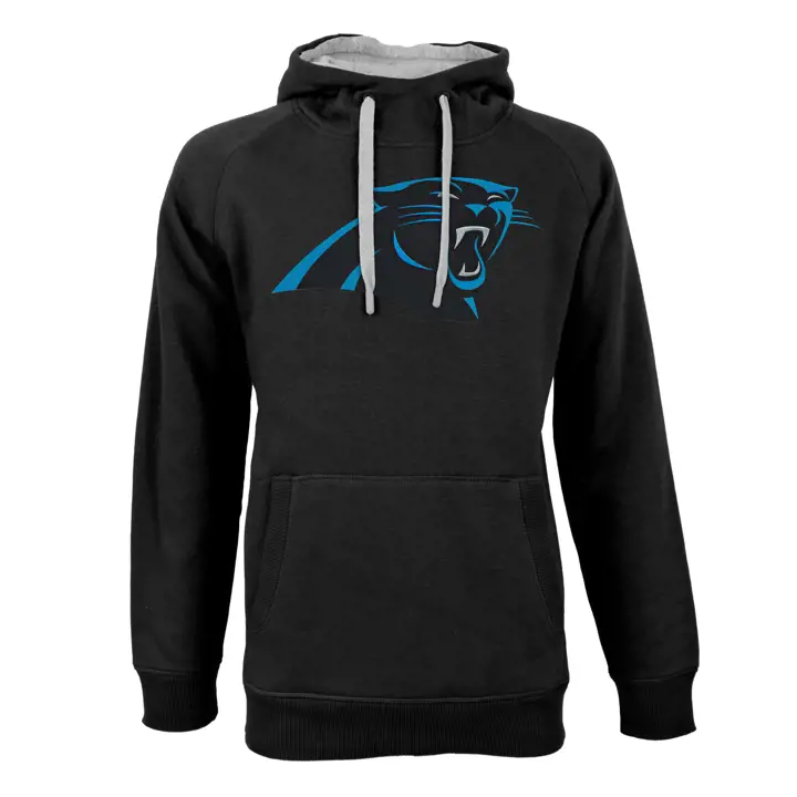 Sweat à capuche pullover NFL CAROLINA PANTHERS Victoire noir