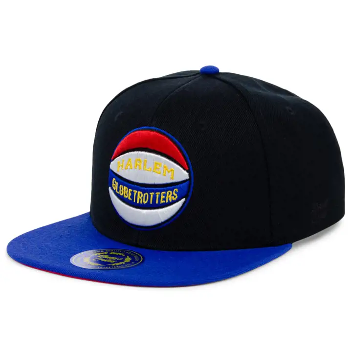 Harlem Globetrotters Harlem Globetrotters Casquette snapback noire/rbl/r