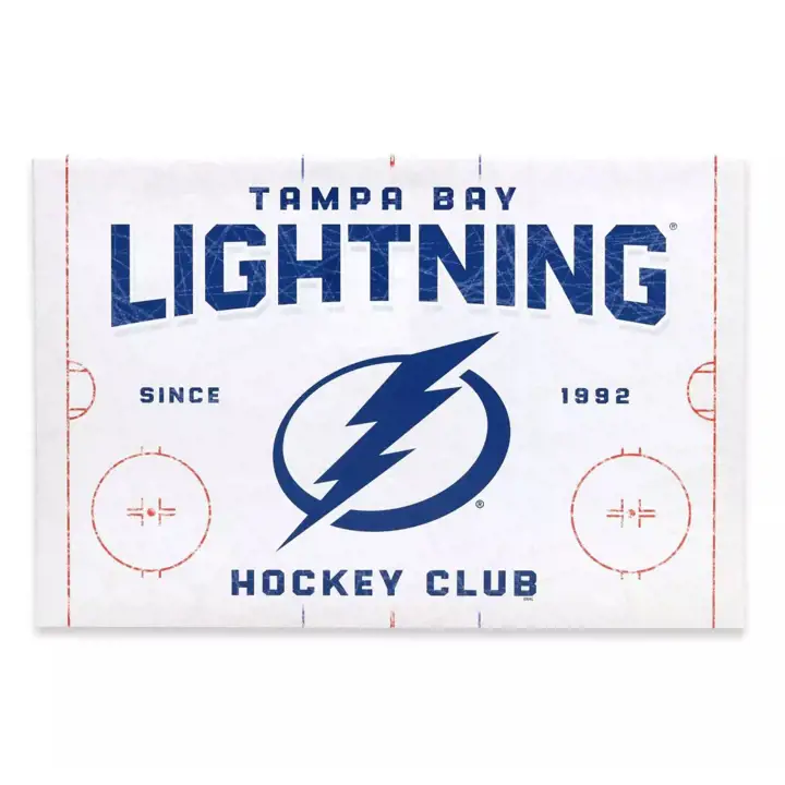 Toile imprimée Tampa Bay Lightning Rink