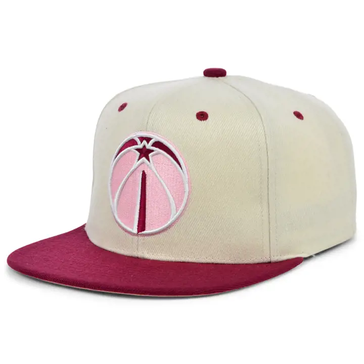 Casquette snapback Washington Wizards NBA rose merlot voile/rouge/rose