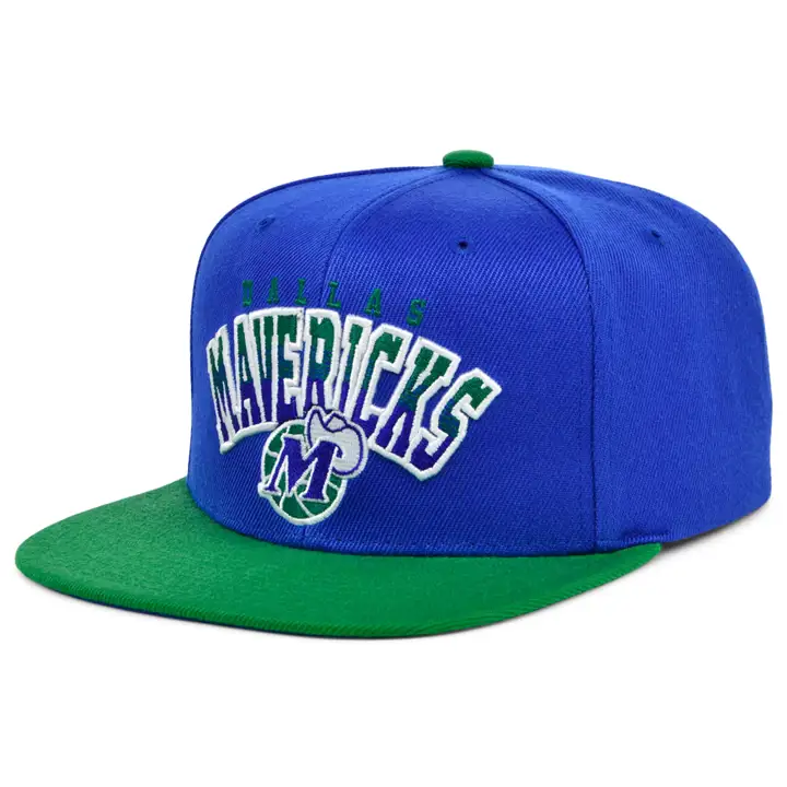 Casquette snapback Dallas Mavericks NBA Gradient Wordmark rbl/grn/rbl
