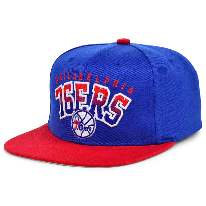 Casquette Snapback Philadelphia 76ers NBA Gradient Wordmark rbl/Rouge/gr