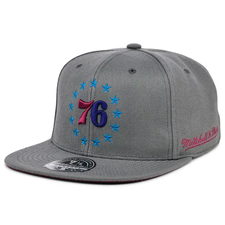 Philadelphia 76ers NBA Carbon Cabernet ajusté graph/graph/dk